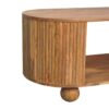 Soba - Ball Open Coffee Table - Oak - Image 3