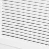 Homcom - Sideboard Buffet Cabinet, Kitchen Cabinet, Coffee Bar Cabinet With 4 Drawers And 2 Louvered Doors For Living Room, Kitchen - White - Image 7