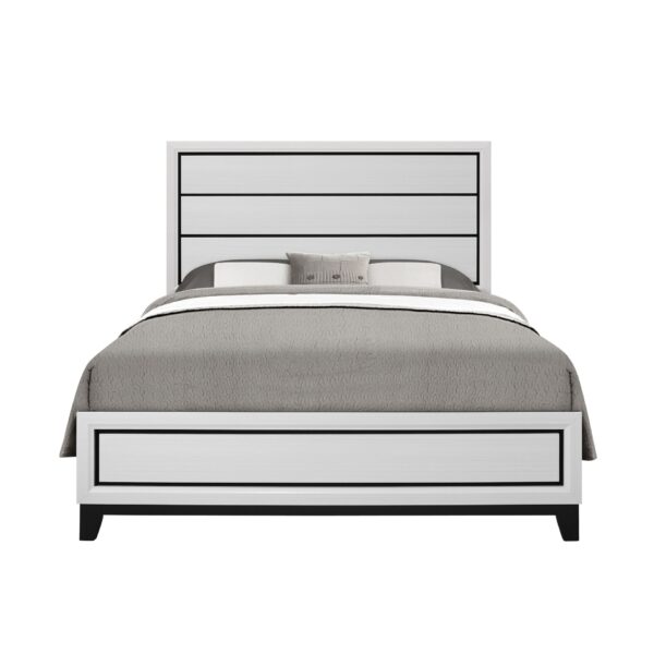 Mirage - King Bed - White