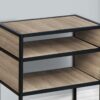Accent Table, Side Modern - Taupe - Image 12