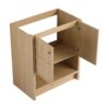 Modern 30" Freestanding Bathroom Vanity With Ceramic Sink And 2 Soft Closing Doors - Oak - Image 18