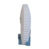 Abstract Water Fountain With Base With Light, For Indoor And Outdoor - White / Blue - Image 4