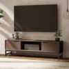 Banting - Low TV Stand - Walnut Brown - Image 12