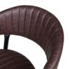 5 Pieces Contemporary Dining Set With Table - Brown / Black / Walnut - Image 11