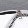 Fabric Baby Playpen, Baby Fence Play Area With Anti Slip Base - Gray - Image 4