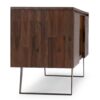 Lowry - TV Media Stand - Distressed Charcoal Brown - Image 3