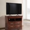 TV Media Chest Traditional Style - Cappuccino - Image 7