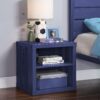 Cargo - Nightstand With USB - Blue - Image 4