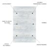 Macau - Non - Slip Accent Rug - Multicolor / White / Gray - Image 5