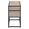 Accent Table, Side Modern - Taupe - Image 2