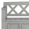 Amherst - Entryway Storage Bench - Fog Gray - Image 5