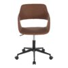 Margarite - Contemporary Task Chair - Black / Brown - Image 5