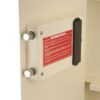 0.82 Cubic Ft Left Open Biometric Wall Safe - Image 7