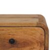 Avora - Mini Wall Mounted 1 Drawer Nightstand - Beige - Image 4