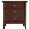 Hammond - 3 Drawer Nightstand - Cappuccino - Image 2