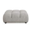 Marcel - Bubble Modular Modern Cocktail Ottoman - Pebble Gray - Image 4