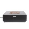 Wellington - Stylish Square Fire Pit Iron For Outdoor Warmth - Brown / Gold - Image 14