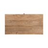 Mid Century Modern Mango Wood 3 Drawer Chest With 3D Tile Weave Design - Natural - Image 8