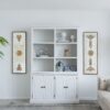 Solid Wood Cabinet - White - Image 12