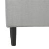 Aspen - King Vertical Tufted Modern Headboard Platform Bed Set - Opal Gray - Image 14