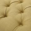 Hilton - Ottoman Bench With Button - Tufted Diamond Stitching - Yellow - Image 11