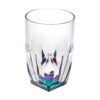 Rainbow Diamond Acrylic Glasses Drinking (Set of 4) Hi Ball 17Oz, Bpa Free Plastic Cocktail Glasses - Clear - Image 3