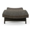 Salem - Wicker Chaise Lounge Chair With Faux Rattan - Mocha - Image 2
