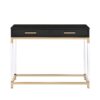 Adiel - Sofa Table - Black / Gold - Image 2