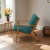 Connor - Lounge Chair - Teal - Image 6
