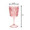 Paisley - Unbreakable Acrylic Wine Glass (Set of 4), Bpa Free, 13Oz - Pink - Image 5