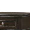 3 Drawer Nightstand With USB - Mahogany - Image 3