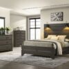 Junipe - Queen Bed With Lights - Brown - Image 6