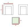 2 Person Seating Set With Cushions - Gray Mix - Image 9