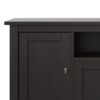 Warm Shaker - TV Media Stand - Hickory Brown - Image 7