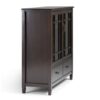Connaught - Tall Storage Cabinet - Dark Chestnut Brown - Image 3
