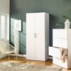 Mia Tall Shoe Cabinet With 6 Shelves - White - Image 2