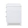 Dauphin - 3 Drawer Accent End Table - Gray Cashmere - Image 3
