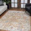 Noble - 5'3" X 7'3" Area Rug - Gold - Image 5