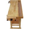 55" Wood Workbench For Garage Workshop And Home - Natural - Image 6