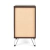Modern Industrial Tall End Table With Drawer And Shelf - Walnut - Image 11