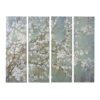 Saison Cherry Blossom Canvas Print, Wall Decor For Living Room (Set of 4) - Multicolor - Image 2