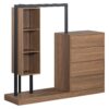 Wardrobe With 4 Drawers And 3 Shelves - Espresso - Image 4
