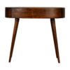 Rounded Writing Desk - Chestnut - Image 8