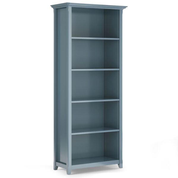Amherst - 5 Shelf Bookcase - French Blue