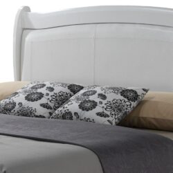 King Elegant Bed - White