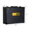 Combined Maintenance Tool Suitcase 247 Pieces Of Basic Home Maintenance Tool Set General Machinery Tool Set - Blue - Image 3