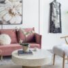 Unique Capiz Coffee Table With Pedestal Base - Multi - Image 8