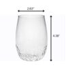 Tritan Hammer - Leadingware Plastic Wine Glasses (Set of 4), Unbreakable 15Oz - Clear - Image 3