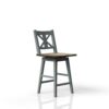 Swivel Counter Stool - Aqua Blue - Image 3