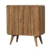 T Bar Ridged Cabinet - Brown - Image 3